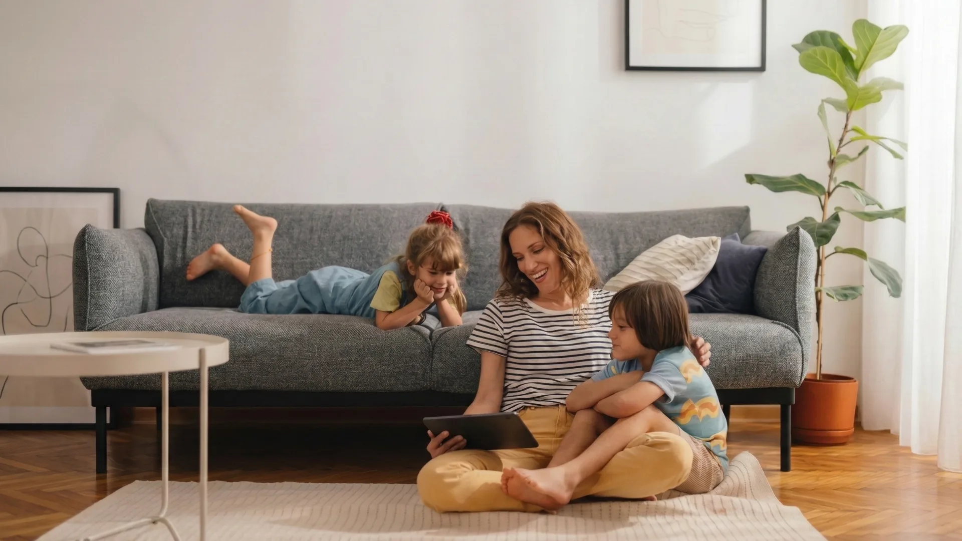 Family enjoying time together — ArtSmiles Club preventive dental care