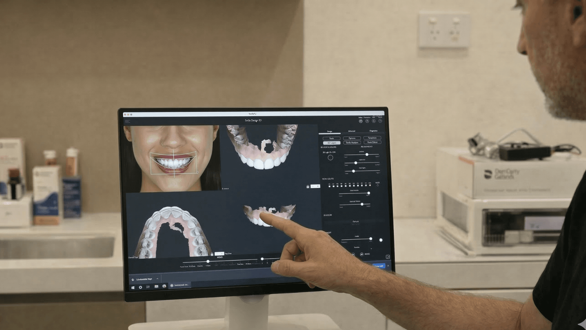 Smile Line and Proportion Analysis