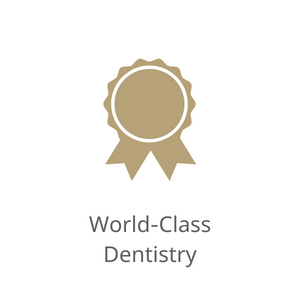 ArtSmiles General & Cosmetic Dentistry | Dentist Gold Coast QLD 11 Icon and Text: World-Class Dentistry