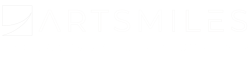 ArtSmiles Logo white with slogan